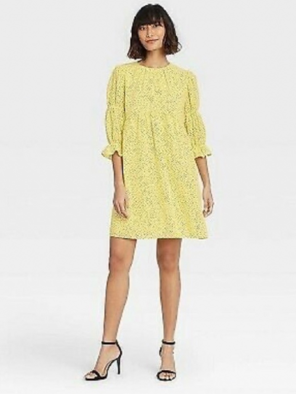 Whowhatwear babydoll mini dress
